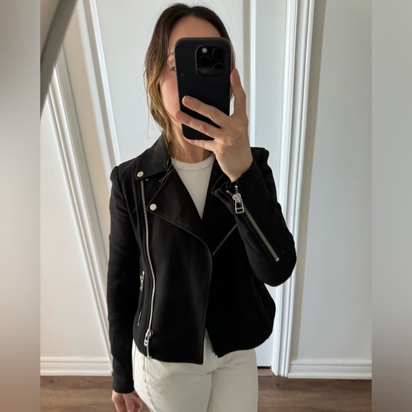 Wilfred Japanese fabric Moto blazer - Picture 4 of 5